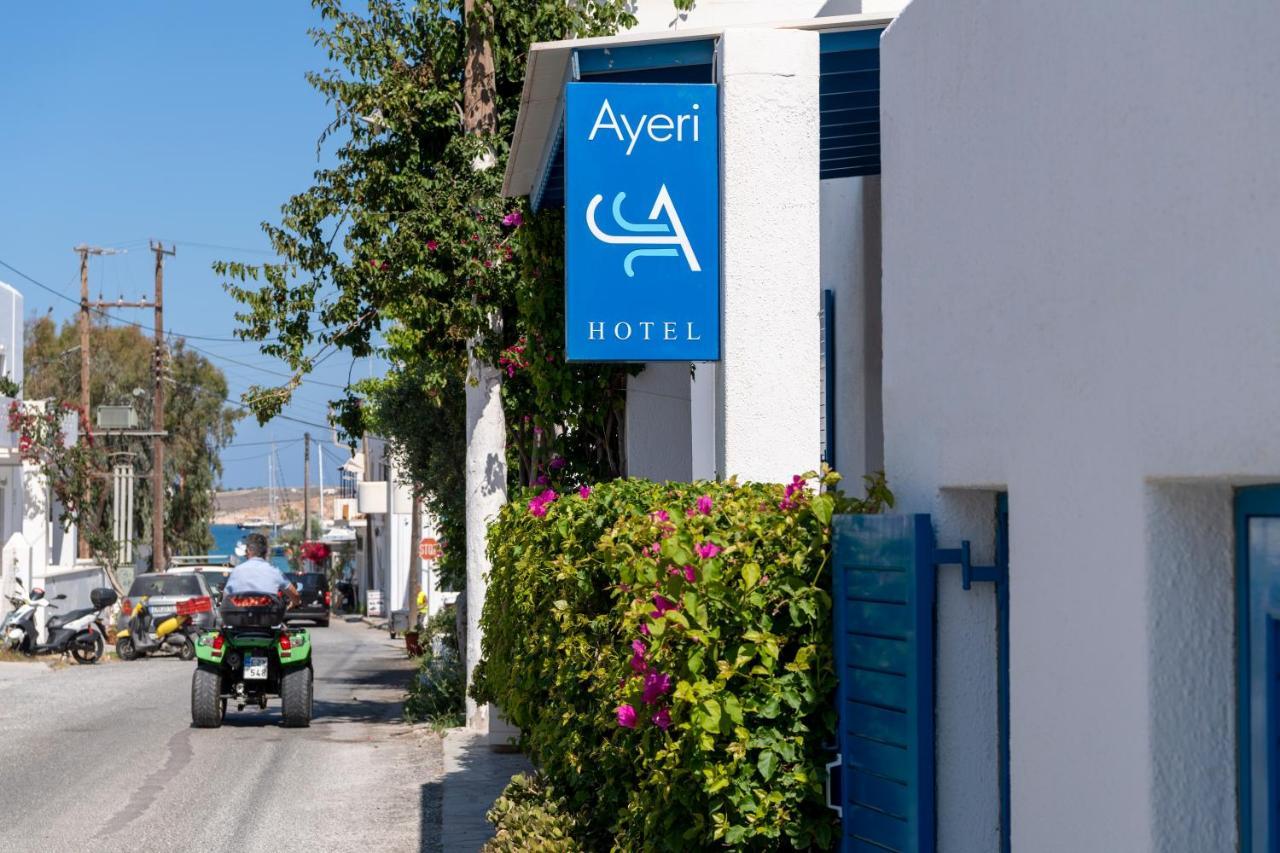 Ayeri Hotel Párosz Kültér fotó